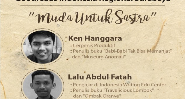 Literasi Agustus: GRI Regional Surabaya - Muda untuk Sastra