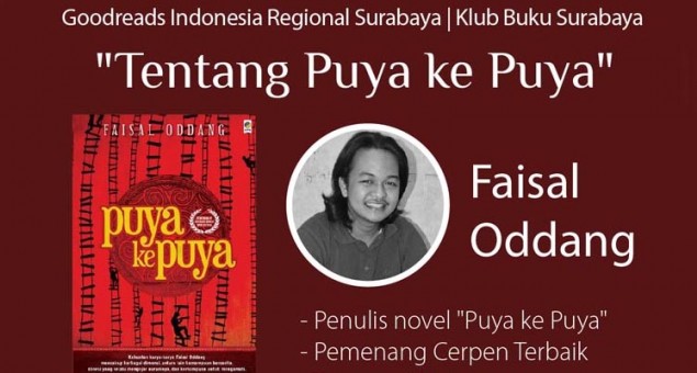 Literasi Oktober: Goodreads Surabaya, Faisal Oddang, dan Puya ke Puya