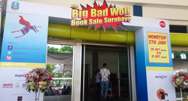Literasi Oktober: Big Bad Wolf Menghantui (Pecinta Buku) Surabaya