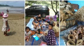 Piknik Asyik Bersama Keluarga Di Pantai Teleng Ria