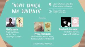 Goodreads Indonesia Regional Surabaya: Novel Remaja Dan Dunianya